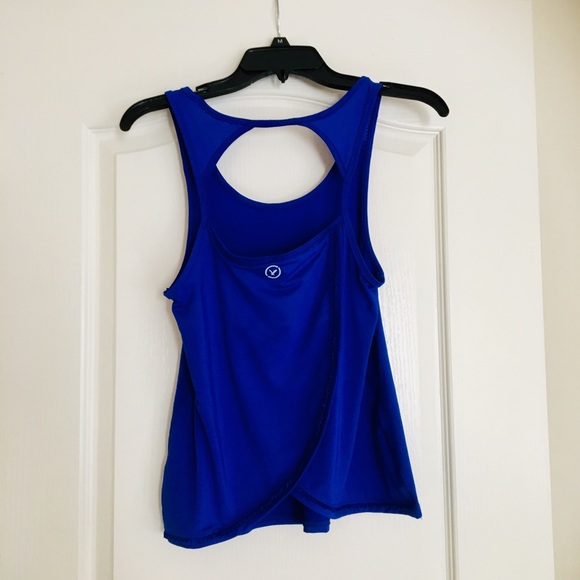 Open Back Ruffle Tank Sz S - Picture 3 of 5